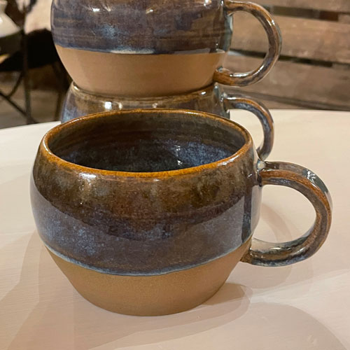 Timmervikens keramik tekopp drejad
